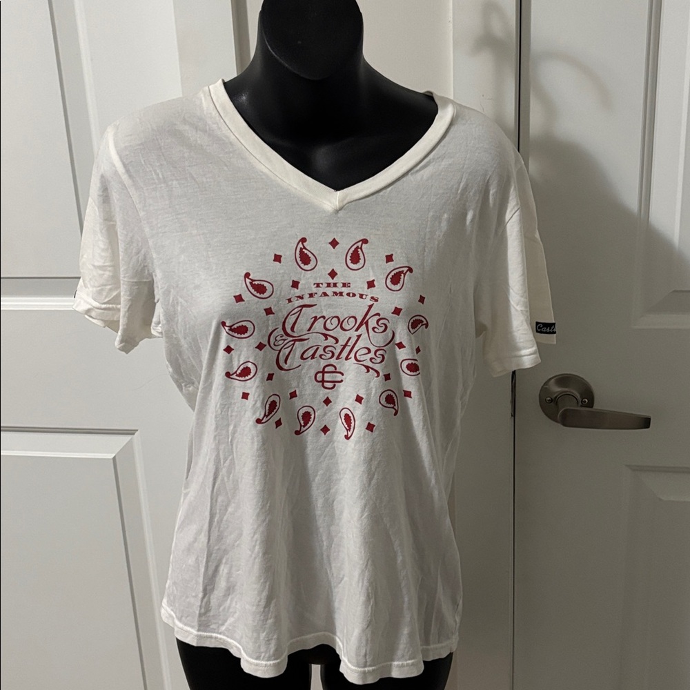FREE ADD ON Crooks & Castles V-Neck T-shirt